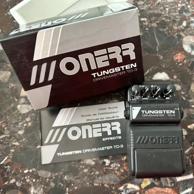 Reverb.com listing, price, conditions, and images for onerr-tungsten-overdrive