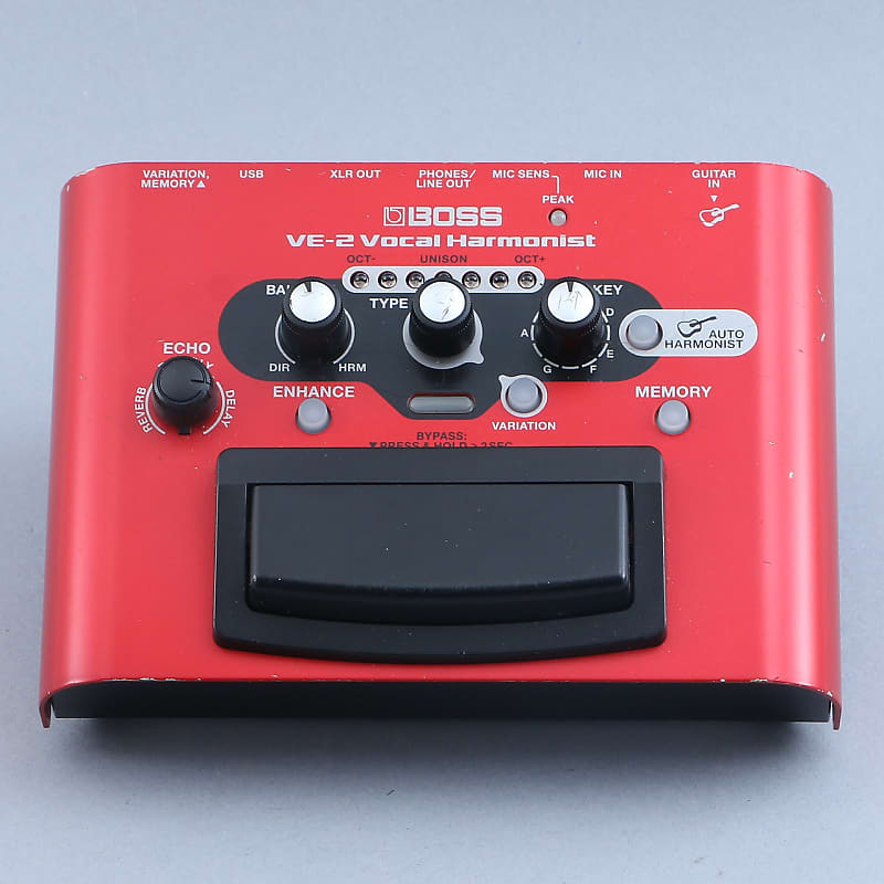 Boss VE-2 Vocal Harmonist Vocal Effects Pedal P-20518