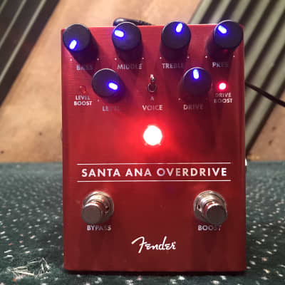 Fender Santa Ana Overdrive Guitar Effects Pedal image 1