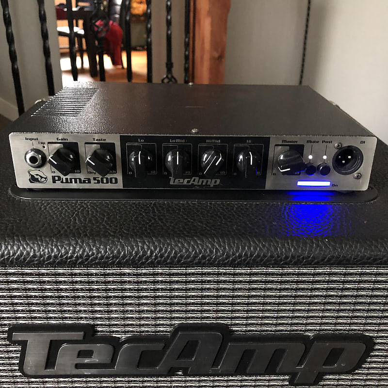 TecAmp Puma 500 German Bass Amp 500 Watts and less than 3 Pounds