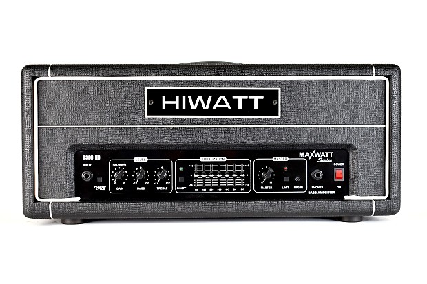HIWATT B300H 300W Bass Head Solid State Maxwatt Series Brand New Boxed image 1