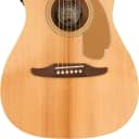 Fender Malibu Player Small Body Short Scale Acoustic-Electric Guitar, Natural