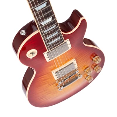 2015 Gibson Les Paul Traditional Electric Guitar, Heritage Cherry Sunburst, 150065445 image 12