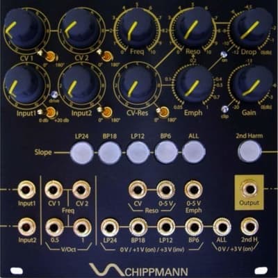 Schippmann VCF-02- programmable voltage controlled multimodal filter image 2