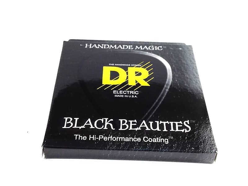 DR Guitar Strings Electric K3 Black Beauties High Performance Coated 10-52 image 1