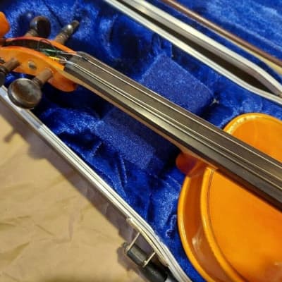 Seidel Stradivarius Copy sized 1/2 Violin, 1982. Germany. Very Good Condition image 4