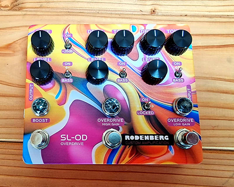 Rodenberg SL-OD Overdrive – Psychedelic Limited Edition | Reverb Rodenberg SL-OD Overdrive – Psychedelic Limited Edition | Reverb