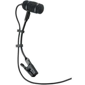 Audio-Technica PRO35c-W Clip-On Instrument Condenser Microphone