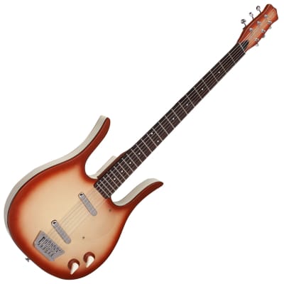 Danelectro Longhorn Baritone Electric Guitar ~ Copperburst image 3