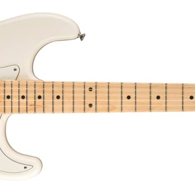 Fender EOB Stratocaster®, Maple Fingerboard, Olympic White image 1