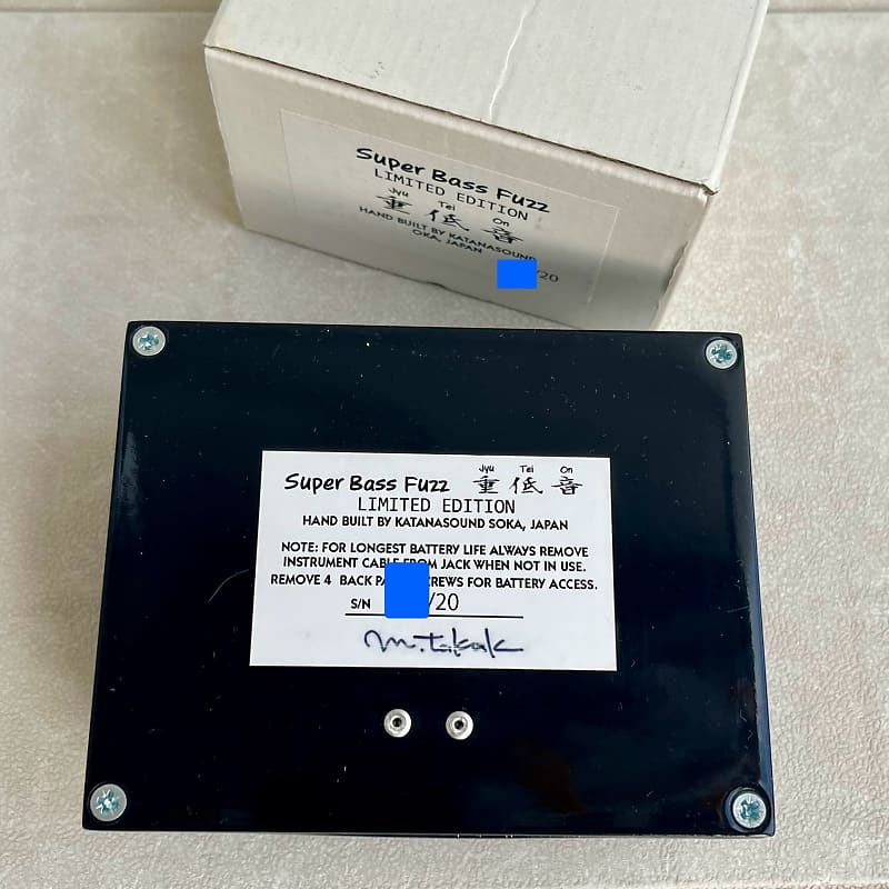 Katanasound Super Bass Fuzz *free shipping | Reverb Canada