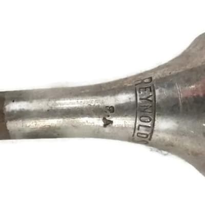 Conn brass baritone horn, USA, Fair condition, with mouthpiece image 19