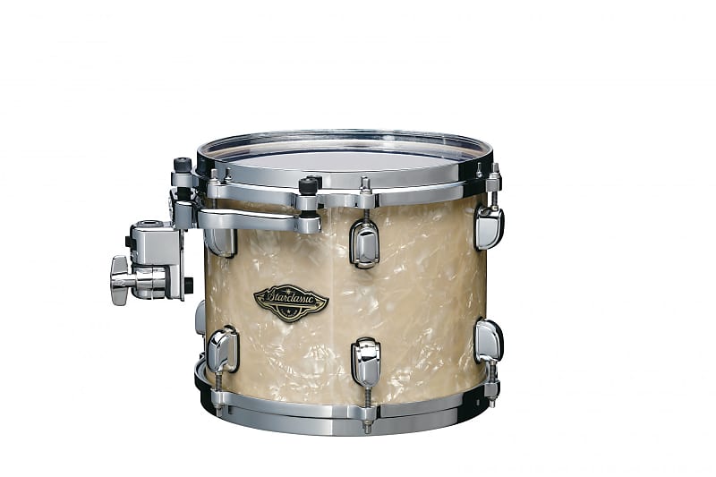 Tama WBRT8A-VMP Starclassic Walnut/Birch Duracover Wrap Rack Tom 8&quot; x 7&quot; - Vintage Marine Pearl/Chrome HW image 1