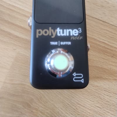 TC Electronic Polytune 3 Noir Mini Polyphonic Tuning Pedal for sale