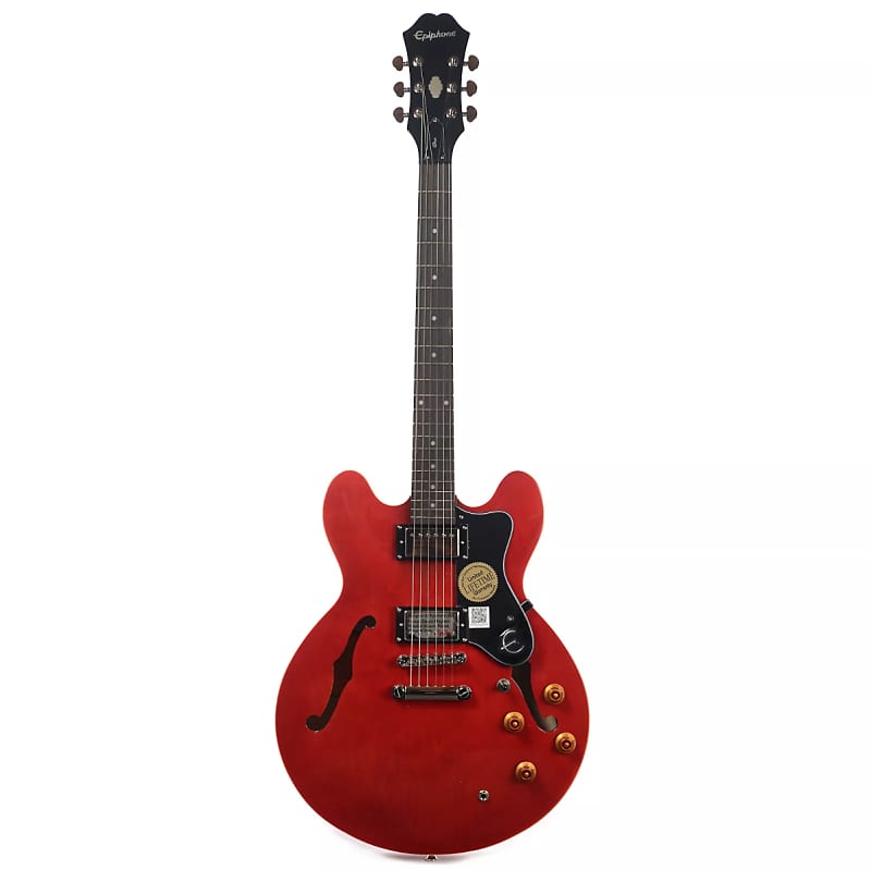 SALEお得Epiphone DOT EB GUARANTEED セミアコ エレキ ギター 黒 ブラック エピフォン エピフォン