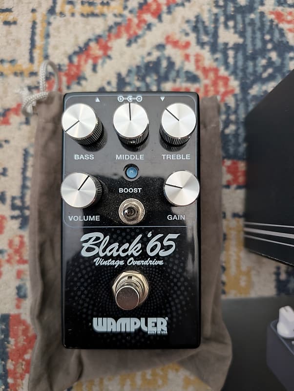Wampler Black '65 Overdrive 2020s - Black | Reverb