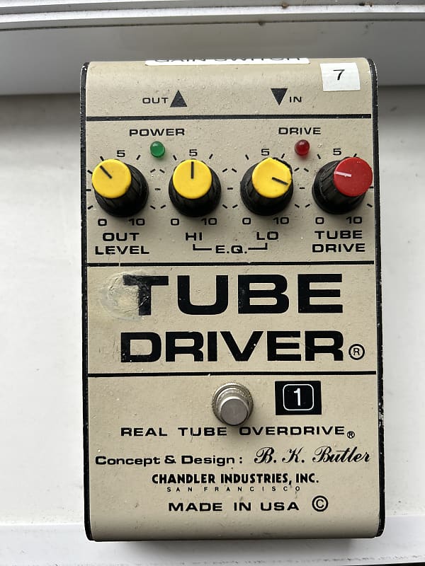 Chandler Tube driver 1986 Reverb UK