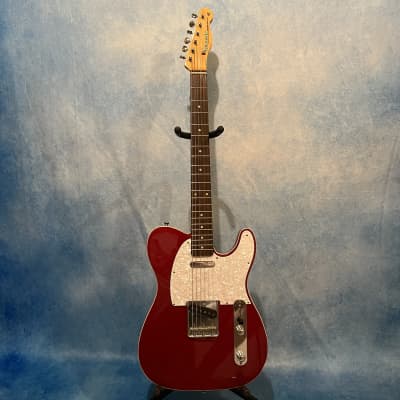 Edwards Telecaster E-TE 98 CTM 2016 Candy Apple Red | Reverb France