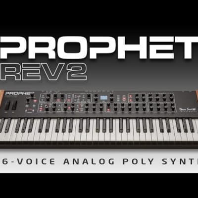 Dave Smith Instruments Prophet Rev2 16-Voice Analog Synthesizer  (New York, NY) image 6