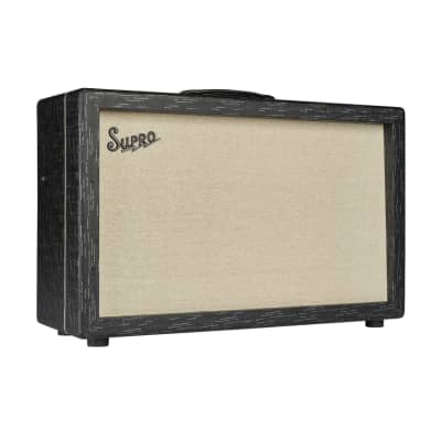 Supro 1933R Royale 50W 2x12 Inch Tube Combo Amp with Tube-buffered Effects Loop and Glorious Tube-Driven Spring Reverb (Black Scandia) image 3