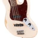 Fender Flea Jazz Bass. Rosewood FB, Roadworn Shell Pink