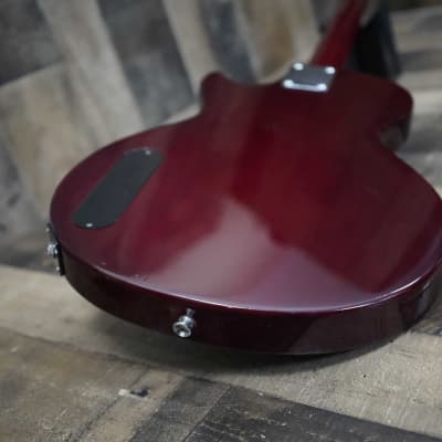 Photogenic LPJ-280 Cherry Junior Jr Single Cut Style Guitar P90