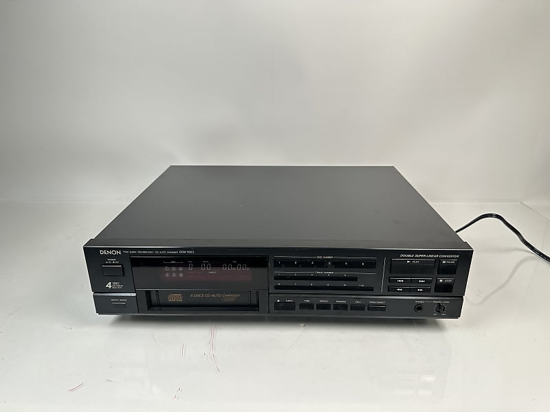 Denon DCM-777 CD changer with one 6 selling disc magazine