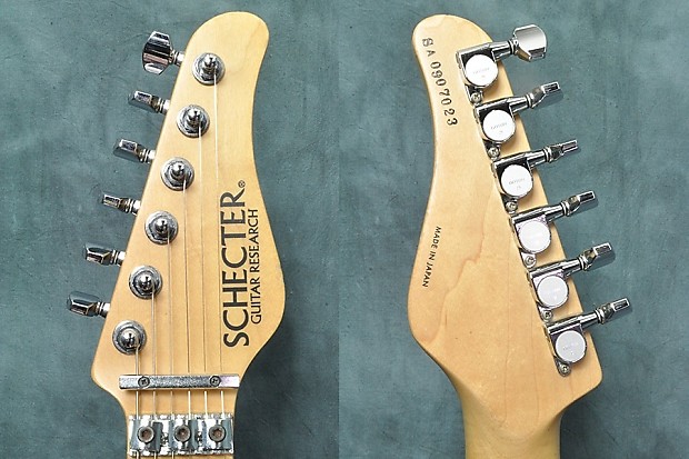 SCHECTER California USA スキャロップ仕様 SD-2？ SCHECTER California USA スキャロップ仕様 SD-2？の通販 by
