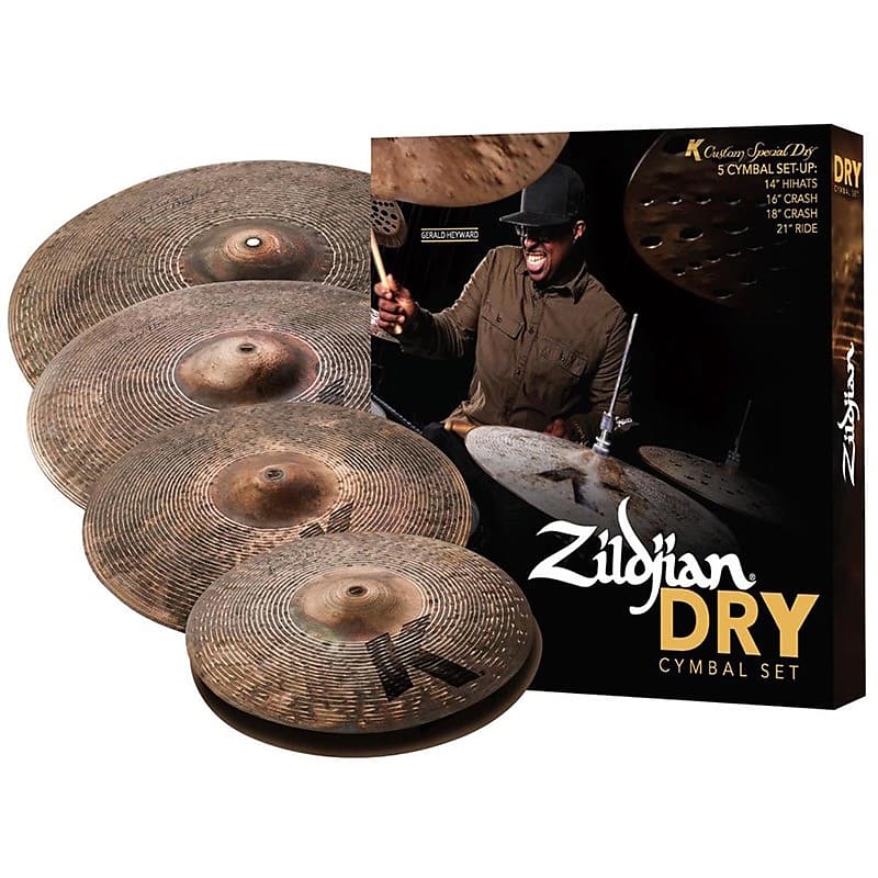 Zildjian K Custom Special Dry Cymbal Set image 1