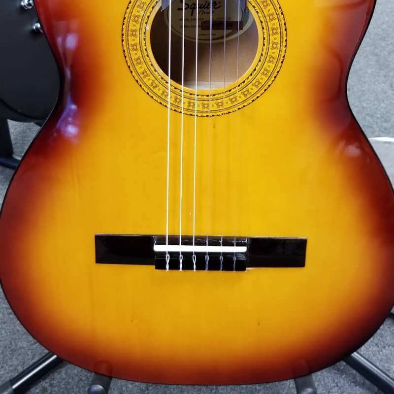 最安値Squier by Fender クラシックギター SA-150N SQUIER CLASSICAL, BLACK ◆3115/登呂店 本体