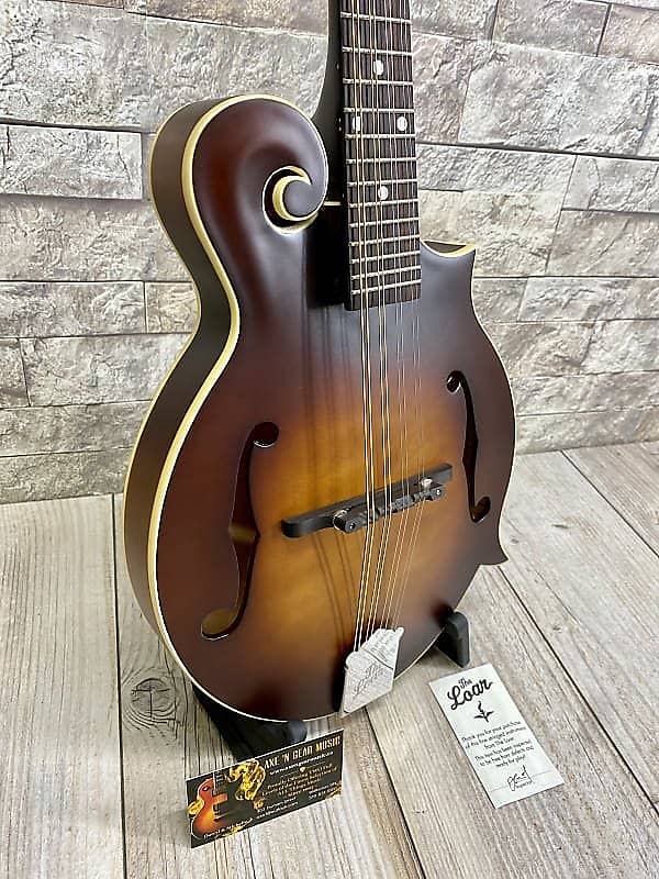 LUTHIER / PROJECT - The Loar Honey Creek LM-310F-BRB Brown Burst F Style Mandolin image 1