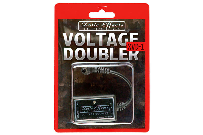 Xotic Effects XVD-1 Voltage Doubler 9V to 15V/18V Power Adapter image 1