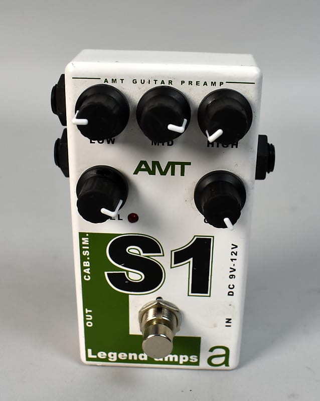 AMT Electronics S1 Distortion Electric Guitar Effects Pedal image 1