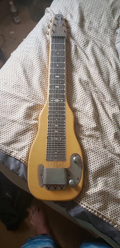 Fender 6-String Lap Steel Guitar 1955 Yellow image 1