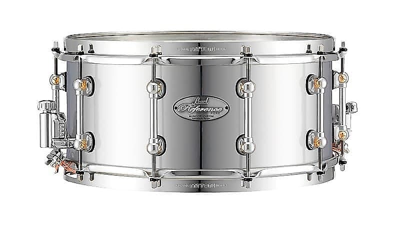 Pearl RFP1450S/C426 Reference Pure 5x14" Snare Drum in Mirror Chrome (Made to Order) image 1