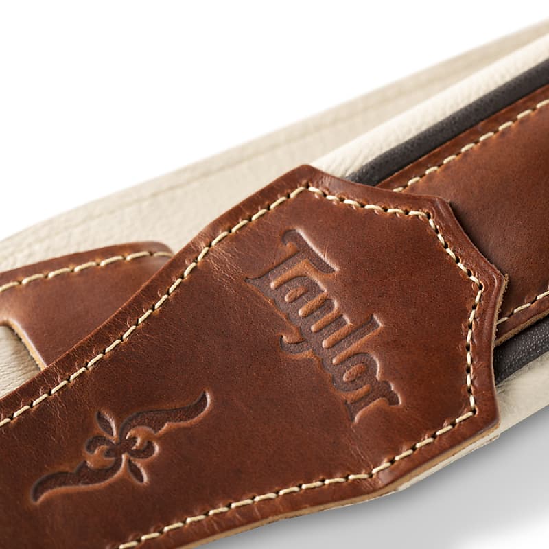 Taylor Renaissance Strap (400 Series), Medium Brown Leather, 2.5" image 1