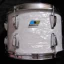 Classic Ludwig 13” 1971 Tom Drum 9x13 3-Ply Clear White Marine Pearl Ready to Play