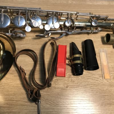 Buescher S-40 Aristocrat Tenor Saxophone 1961 With Case image 6