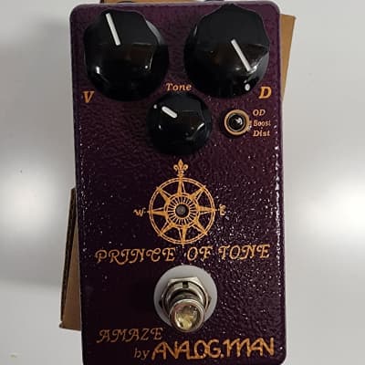 Analogman Prince of Tone Overdrive Pedal | Reverb