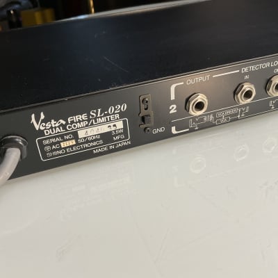 VestaFire SL-020 Dual Compressor / Limiter 1980s | Reverb