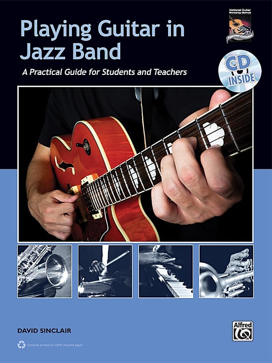 Playing Guitar in Jazz Band Book w/CD Reverb