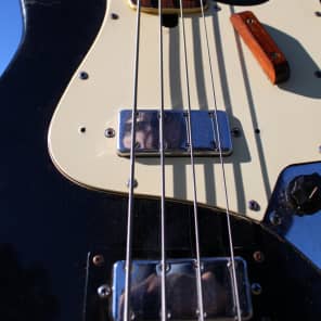 Electra Jazz "Long Necker" Bass No. 2273 1970's Jet Black image 21