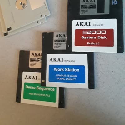 Akai S2000 1997 System Disks image 1