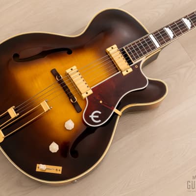 1955 Epiphone Zephyr Deluxe Regent Vintage Archtop Sunburst, Collector-Grade w/ Case for sale