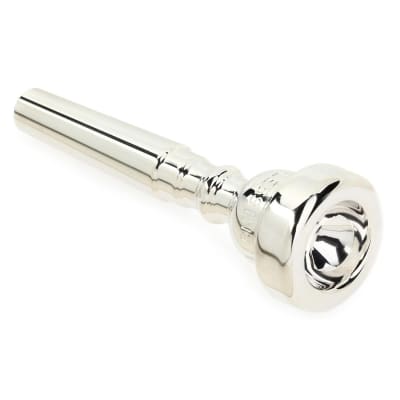 Blessing Trumpet Mouthpiece, 14A4a, Silver-Plated image 1