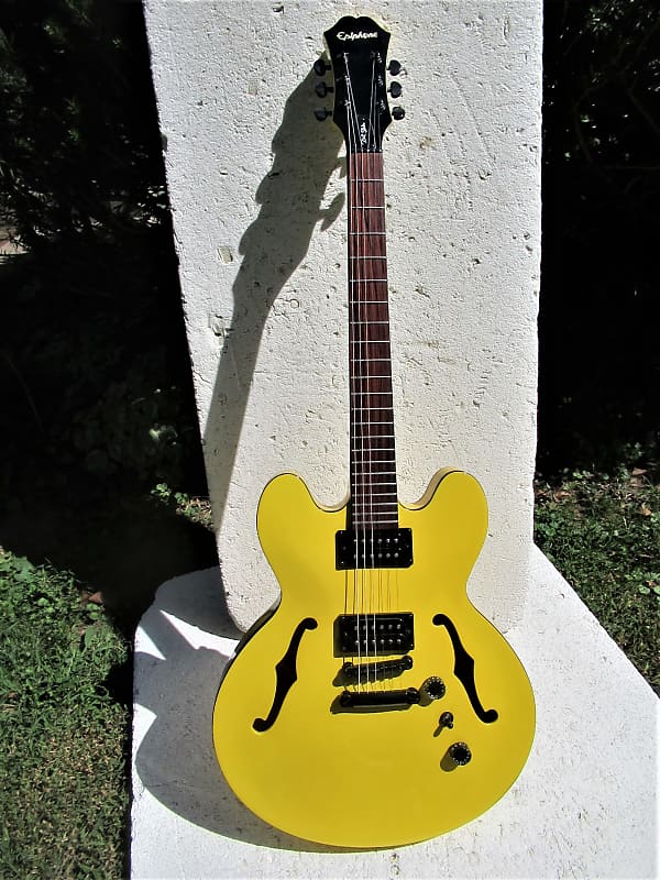 Epiphone DOT STUDIO イエロー ファッション 通販