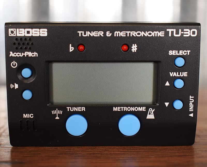 Boss TU-30 Tuner & Metronome Guitar & Bass image 1
