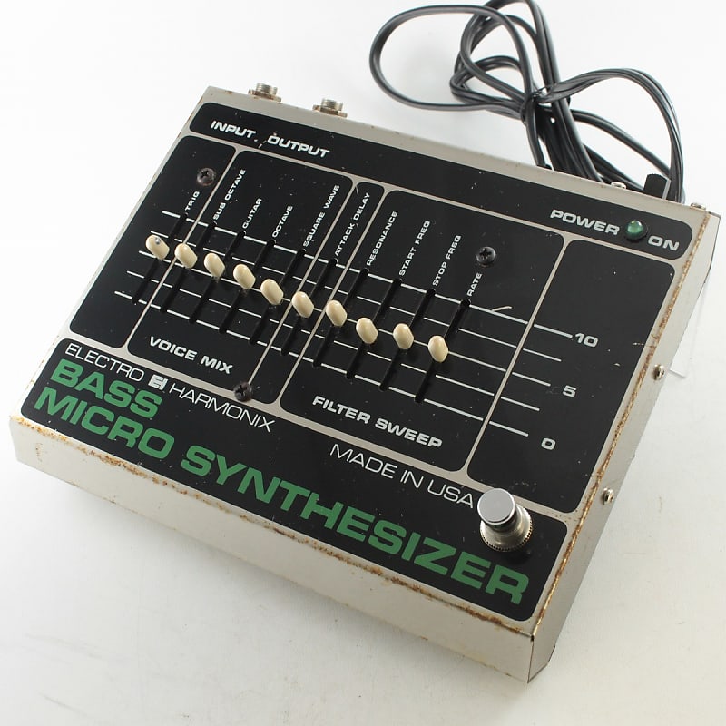 Electro-Harmonix Bass Micro Synthesizer | Reverb