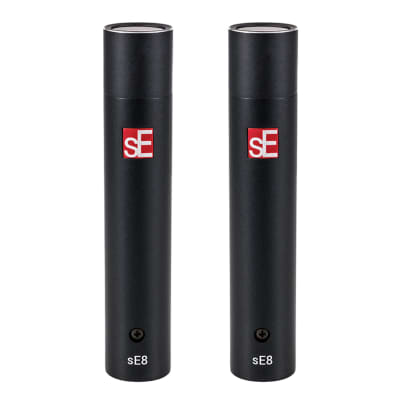 sE Electronics sE8 Small Diaphragm Cardioid Condenser Microphone Matched Pair