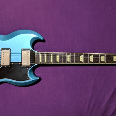 Bacchus CLASSIC Series BSG-STD w. Bigsby 2010 Pelham Blue | Reverb